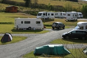 Selectrion of caravan homes at The Shepherds Rest Pub and Caravan Park in Northern Ireland