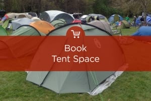 Book camping tent space