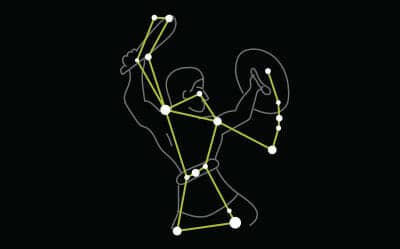 Star constellation Orion